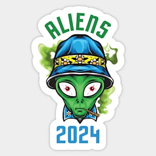 Aliens 2024 Sticker